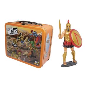 Vitruvian H.A.C.K.S. Leonidas Version 2 Action Figure and Lunchbox Set