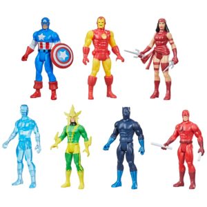 Marvel Legends Retro 375 Collection 3 3/4-Inch Action Figures Wave 2 Case of 8