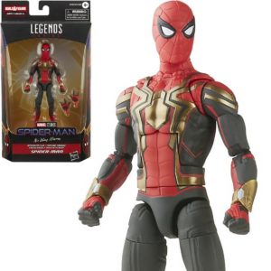 Spider-Man 3 Marvel Legends Integrated Suit Spider-Man 6-Inch Action Figure, Not Mint