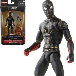 Spider-Man 3 Marvel Legends Black and Gold Spider-Man 6-Inch Action Figure