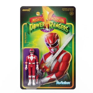 Mighty Morphin Power Rangers Red Ranger 3 3/4-Inch ReAction Figure