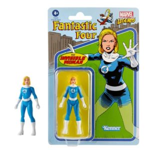 Marvel Legends Retro 375 Collection Invisible Woman 3 3/4-Inch Action Figure, Not Mint
