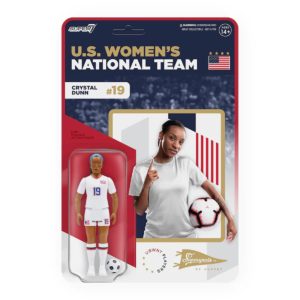 U.S. National Women’s Soccer Team 3 3/4-Inch Crystal Dunn ReAction Figure