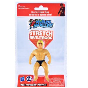 World’s Smallest Stretch Armstrong Figure