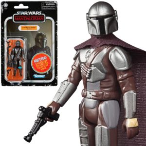 Star Wars The Retro Collection The Mandalorian (Beskar) 3 3/4-Inch Action Figure