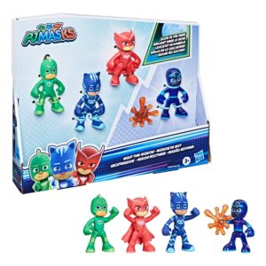 PJ Masks Night Time Mission Glow-in-the-Dark Action Figure Set