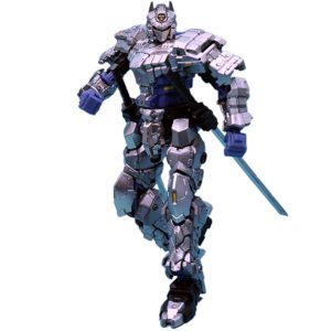 Forging Soul AGS-15 Type AJ-09 Samurai Apsu The White Dragon 1:60 Scale Action Figure