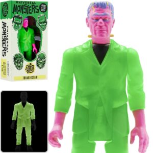 Universal Monsters Frankenstein’s Monster Glow-In-The-Dark Costume Colors ReAction Figure