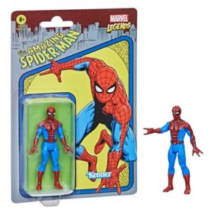 Marvel Legends Retro 375 Collection Spider-Man 3 3/4-Inch Action Figure, Not Mint