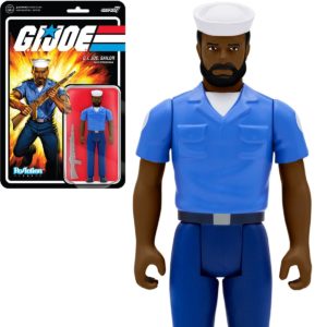 G.I. Joe Blueshirt Beard (Dark Brown) 3 3/4-Inch ReAction Figure
