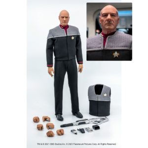 Star Trek: First Contact Captain Jean-Luc Picard 1:6 Scale Action Figure