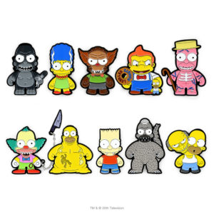 The Simpsons Treehouse of Horror Enamel Pin Series