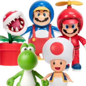 World of Ninento Super Mario 4-Inch Action Wave 26 Case of 12