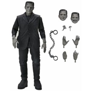 Universal Monsters Ultimate Frankenstein Black and White 7-Inch Scale Action Figure