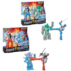 Power Rangers Battle Attackers Action Figures Wave 1 Set