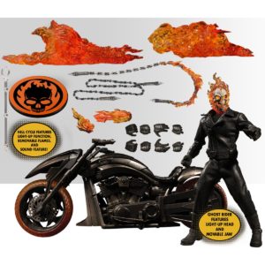 Ghost Rider and Hell Cycle One:12 Collective Action Figure Set