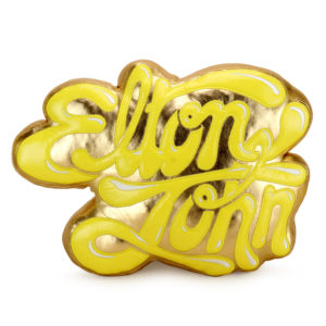 Elton John Special Edition Gold Pillow by Kidrobot