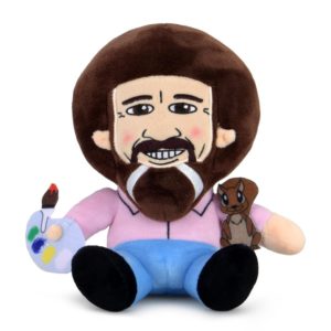 Bob Ross with Peapod 8″ Plush Phunny