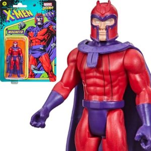 Marvel Legends Retro 375 Collection Magneto 3 3/4-Inch Action Figure, Not Mint