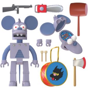 The Simpsons Ultimates Robot Itchy 7-Inch Action Figure