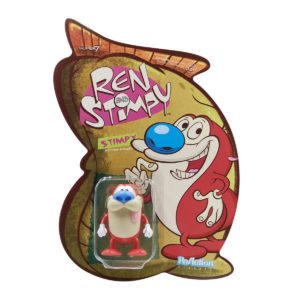 Ren and Stimpy Stimpson J. Cat 3 3/4-Inch ReAction Figure