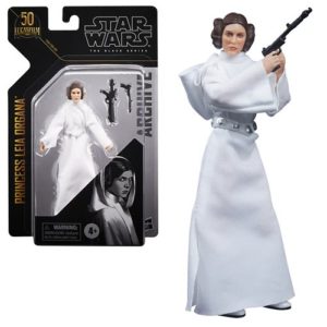 Star Wars The Black Series Archive Princess Leia Organa 6-Inch Action Figure, Not Mint