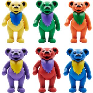 Grateful Dead Dancing Bears Wave 2 Reaction Figure Case of 6