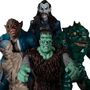 Mezco’s Monsters Tower of Fear 5 Points Action Figures Deluxe Set