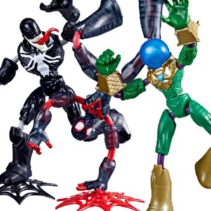 Spider-Man Bend and Flex Mission Action Figures Wave 1 Case