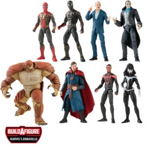Spider-Man 3 Marvel Legends 6-Inch Action Figure Wave 1 Case of 8 – Armadillo Series