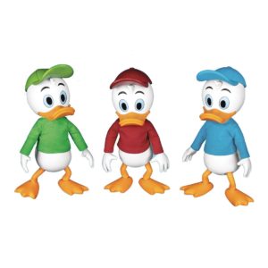 DuckTales Huey, Dewey and Louie DAH-069 Dynamic 8-ction Heroes Action Figure Set
