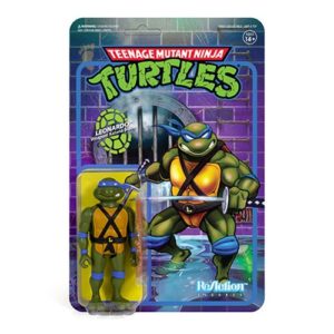 Teenage Mutant Ninja Turtles Leonardo 3 3/4-Inch ReAction Figure
