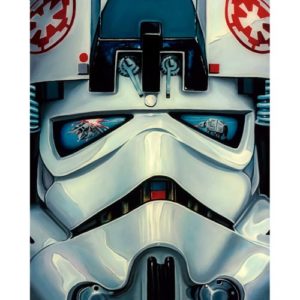 Star Wars AT-AT Driver by Christian Waggoner Canvas Giclee