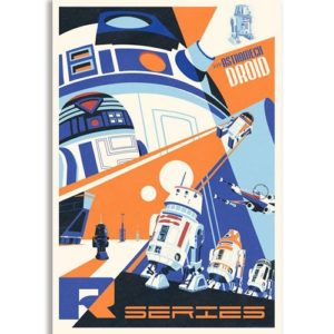 Star Wars Droids You Can Count On Steve Thomas Paper Giclee