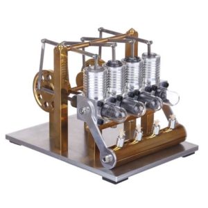 4 Cylinder Row Balance Model External Combustion Engine