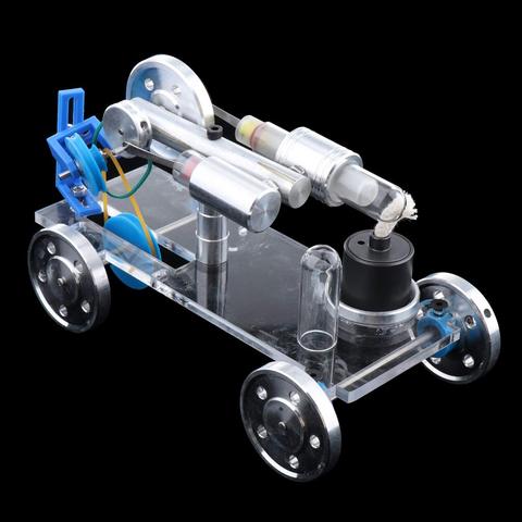 Single Cylinder Car Model Kit External Combustion Stirling Engine Model Toy