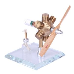 Propeller Rotating Motor Model Steam Heat Generator Physical Model