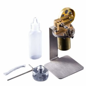 Steam Engine Model All Metal Horizontal Single Cylinder Stem Model Kit