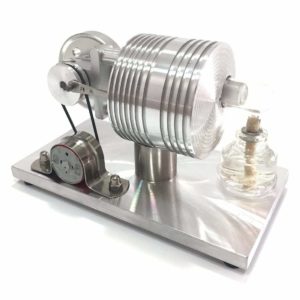 Launchable All Metal Micro External Combustion Engine Model
