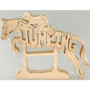 Horse Jumping – Wooden Puzzle