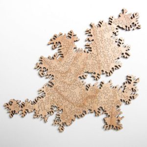Infinity Wooden Jigsaw Puzzle – Natural
