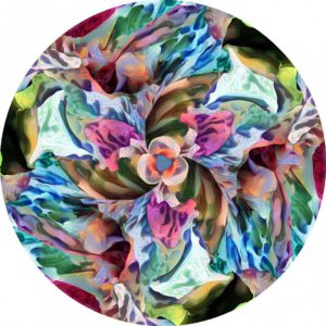 Radial Wooden Jigsaw Puzzle