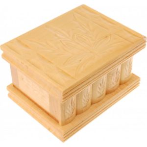 Romanian Puzzle Box – Small Natural