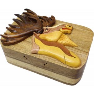 Moose Head – 3D Puzzle Box