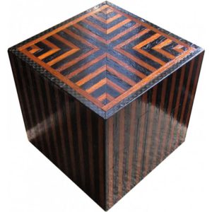 Silver City Luxe Kit – Wooden DIY Puzzle Box (Black/Brown)