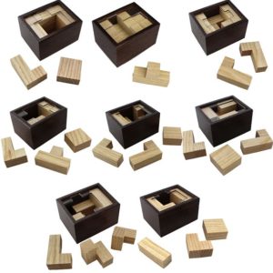 Raya Box Series – Set of 8 Packing Puzzles