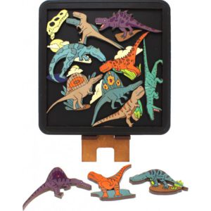 Carnivorous Dinosaurs – Wooden Packing Puzzle