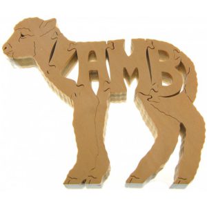 Lamb – Wooden puzzle