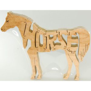 Horse – Wooden puzzle
