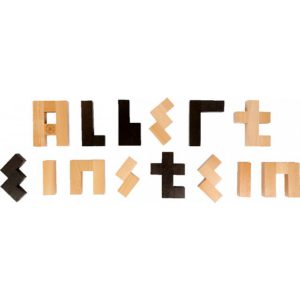 Albert Einstein’s Letter Block Puzzle